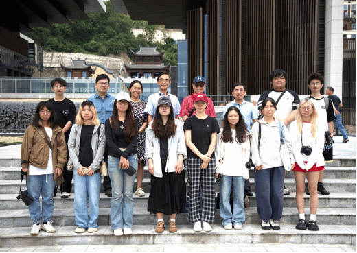 一堂生动的思政课！广播电视学专业师生参观秭归县三峡移民博物馆